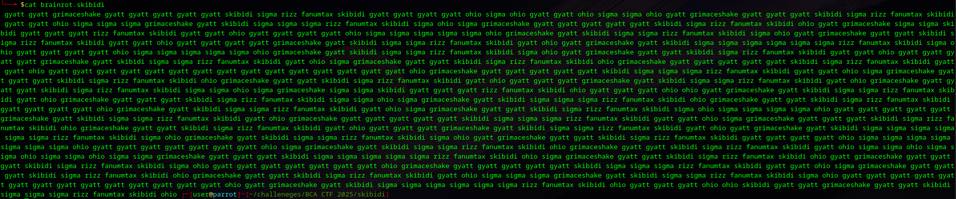 The source file