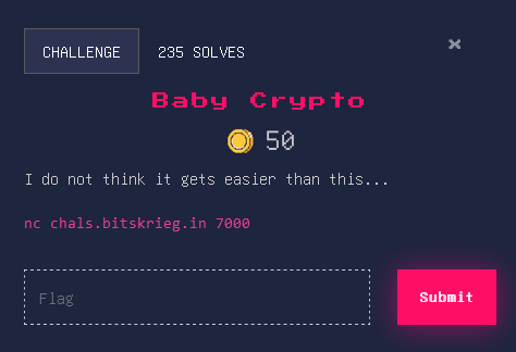 Baby Crypto