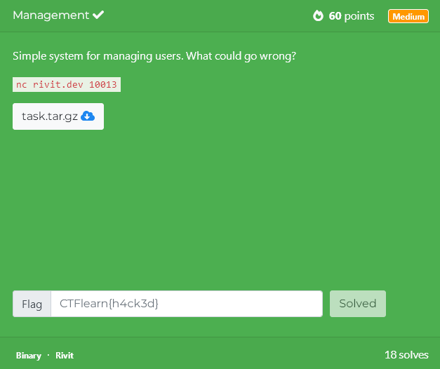 management